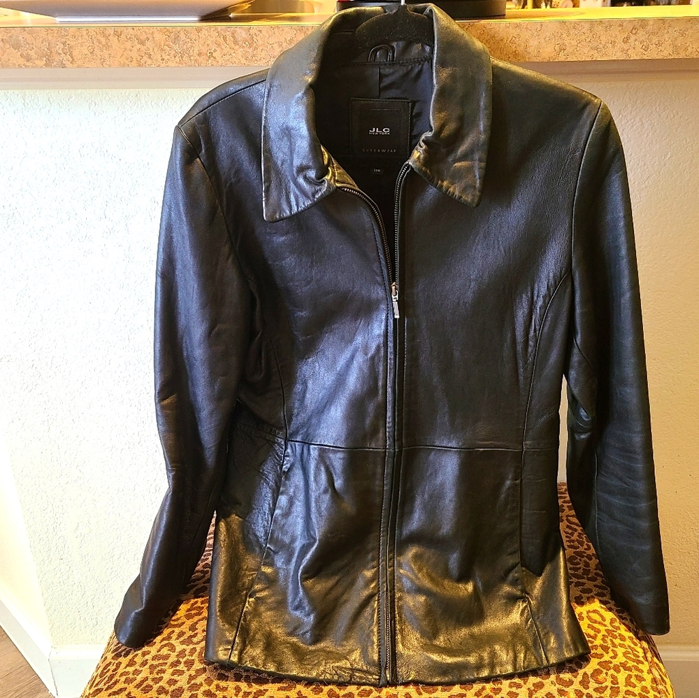 Soft leather jacket, blazer